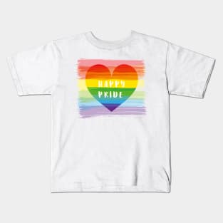 Happy Pride 2 Kids T-Shirt